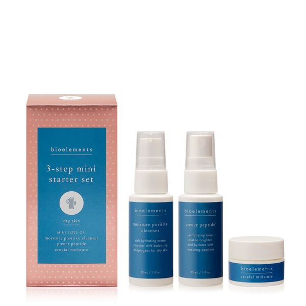 Bioelements 3-Step MINI Starter Set Dry Skin Міні-набір для сухого типу шкіри