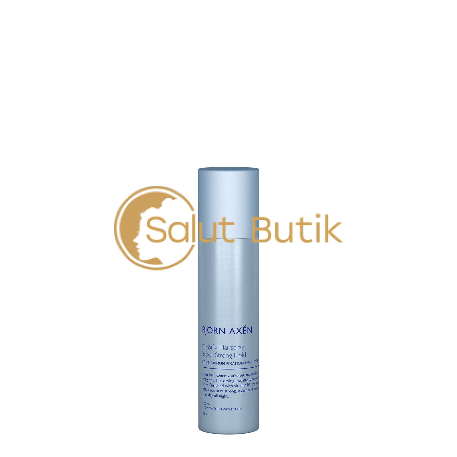 Björn Axén Megafix Hairspray Лак для волосся сильної фіксації travel size 80 мл