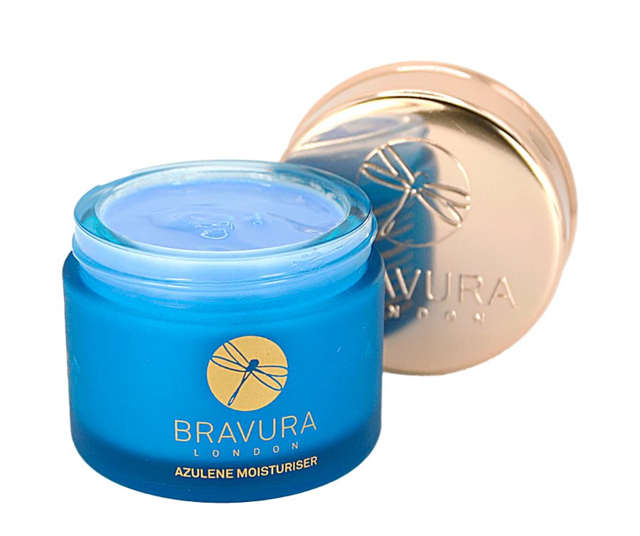 Bravura London Azulene Moisturiser Зволожувальний та заспокоювальний крем з азуленом, 50 ml