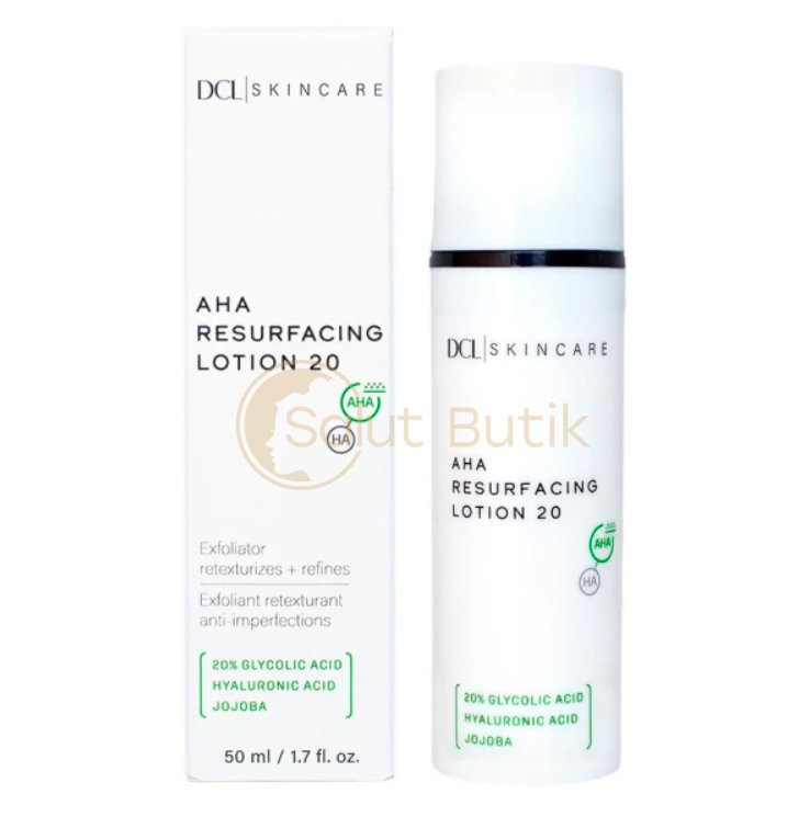 DCL AHA Resurfacing Lotion 20 Реструктуруючий флюїд з гліколевою кислотою 20%, 50 ml