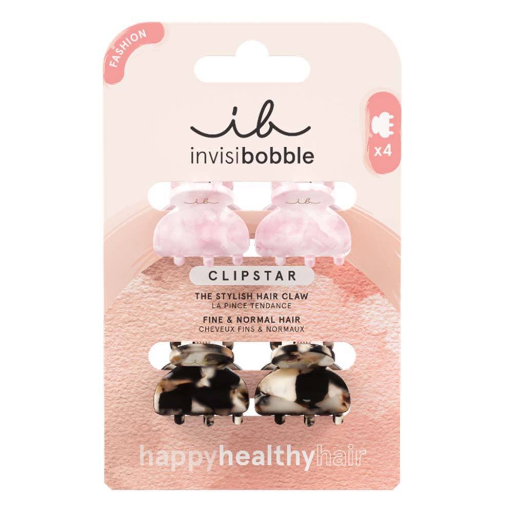 Invisibobble Clipstar Petit Four 4 шт - Набір заколок-крабиків для волосся