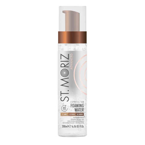 St. Moriz Advanced Eхpress Self Tanning Foaming Water Автобронзат-мус 200 мл