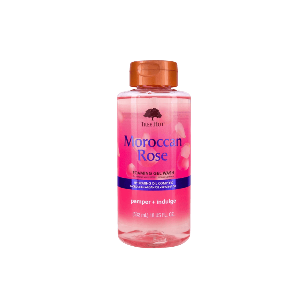 Tree Hut Moroccan Rose Foaming Gel Wash Гель для душу з ароматом марокканської троянди