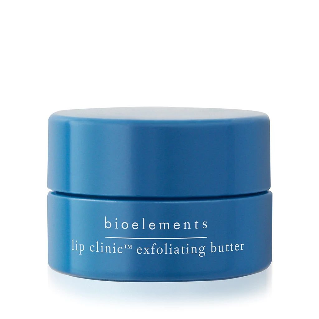 Bioelements Lip Clinic Exfoliating Butter Нічний розгладжуючий догляд за губами з АНА кислотами, ліпідами, оліями ши та манго