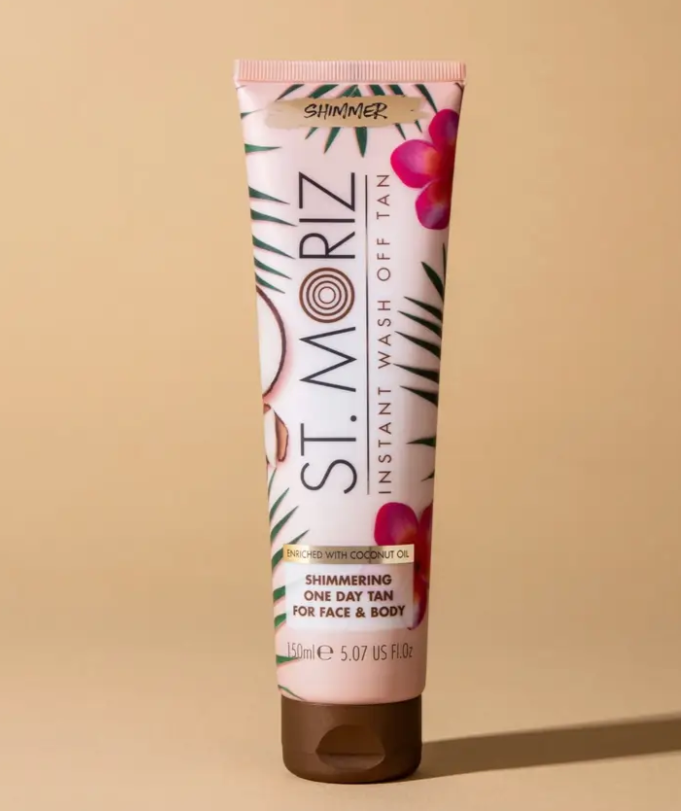 Бронзатор з легким ефектом засмаги St. Moriz COCONUT Tan Instant Wash Off Tan