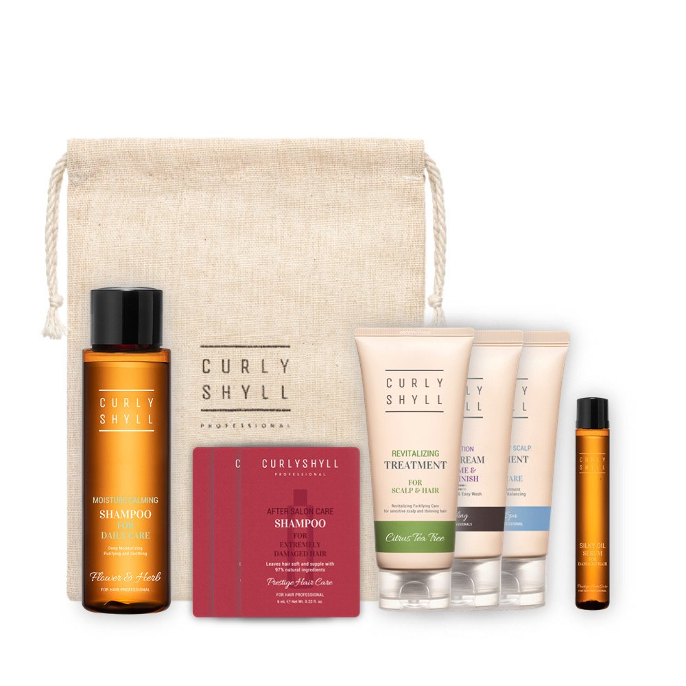 Curlyshyll DELUXE TRAVEL KIT Набір міні засобів