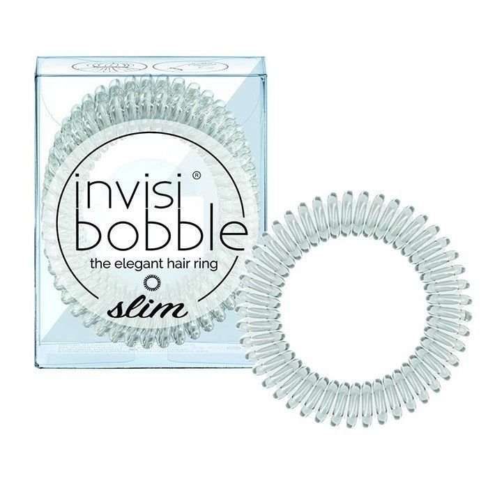 Invisibobble SLIM Гумка-Браслет для волосся Crystal Clear