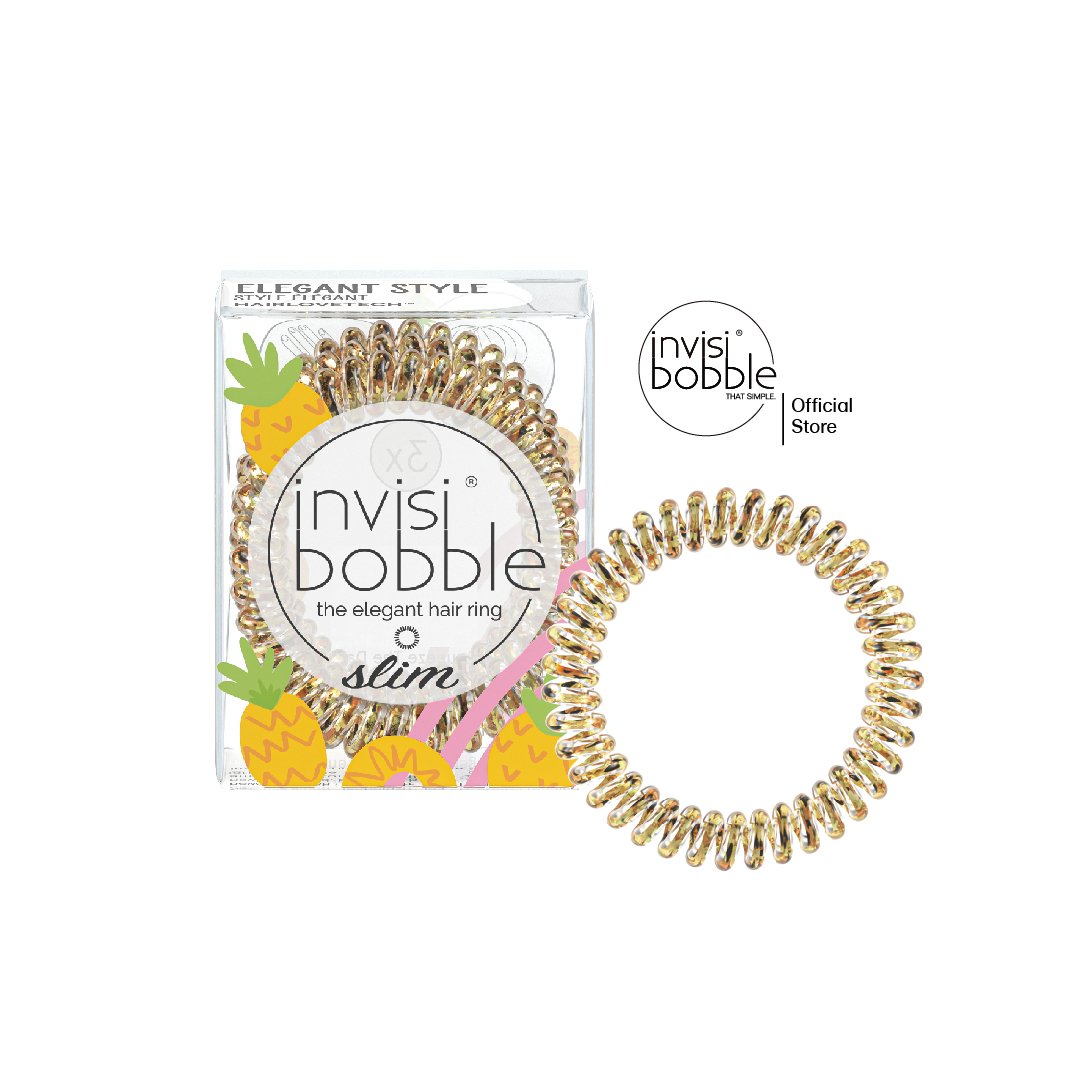 Invisibobble SLIM Резинка-браслет для волосся Fruit Fiesta Squezze the Day