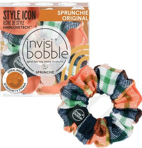 Invisibobble SPRUNCHIE Резинка-Браслет для Волосся Fall in Love Channel the Flannel