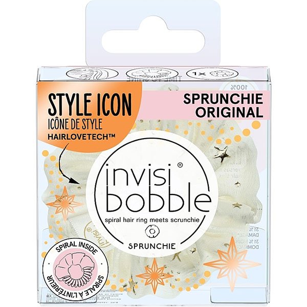 Invisibobble Sprunchie Time To Shine The Sparkle Is Real - Резинка-браслет для волосся «блиск»