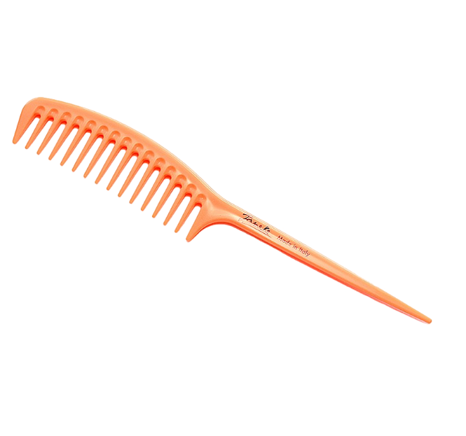 Janeke Fashion Supercomb Гребінець з ручкою помаранчевий