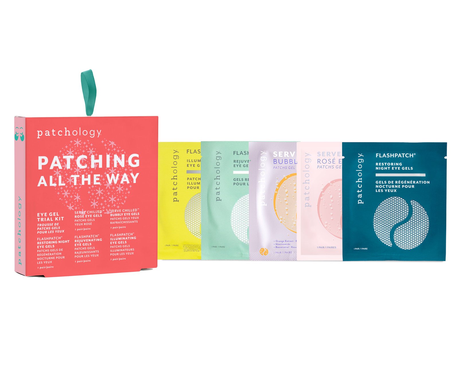 Patchology Patching All The Way Eye Gel Sampler Kit - Патчі на всі випадки життя