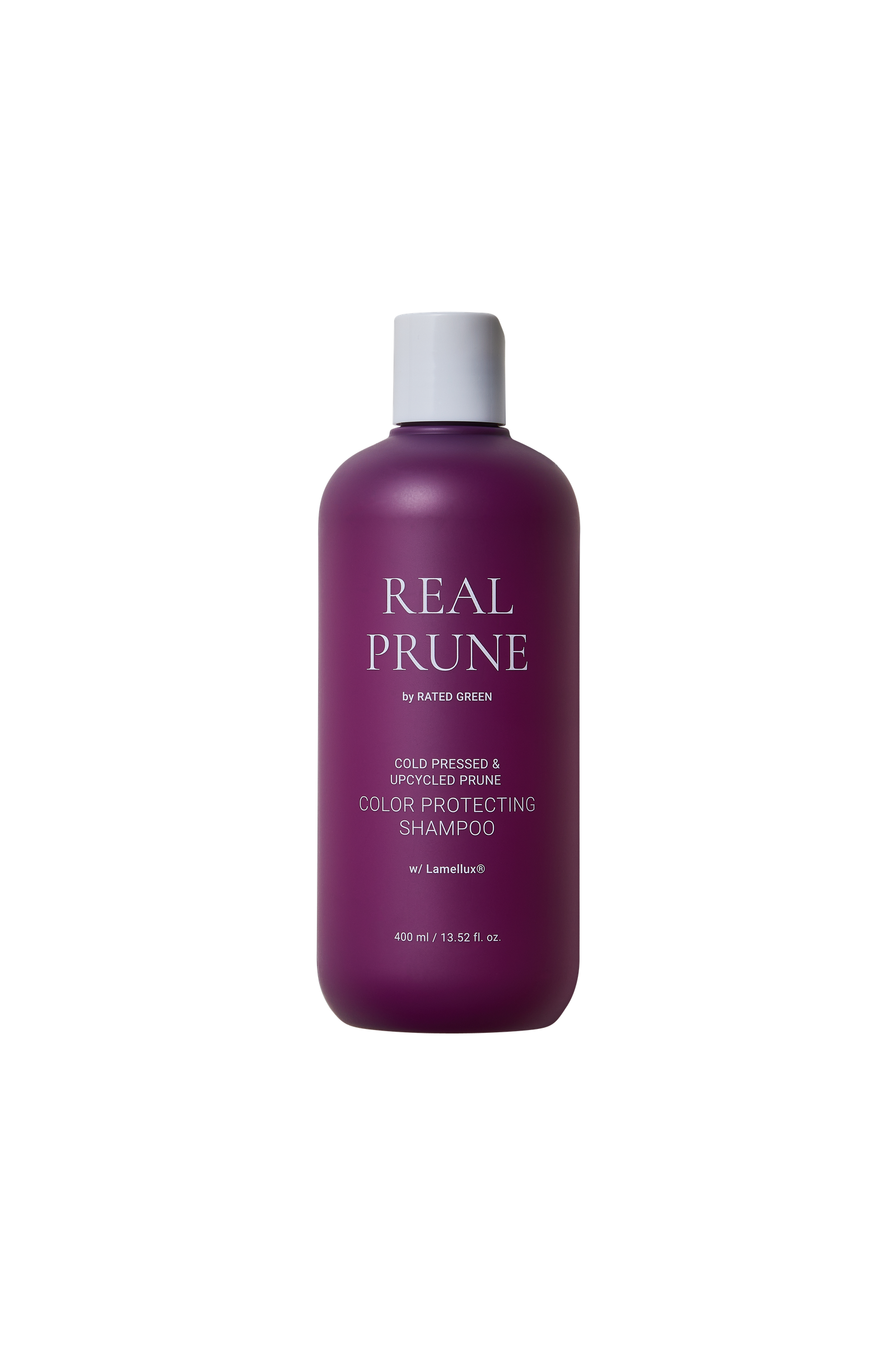 RATED GREEN REAL PRUNE COLOR PROTECTING SHAMPOO ШАМПУНЬ ЗАХИСТ ФАРБОВАНОГО ВОЛОССЯ З ЕКСТРАКТОМ СЛИВИ