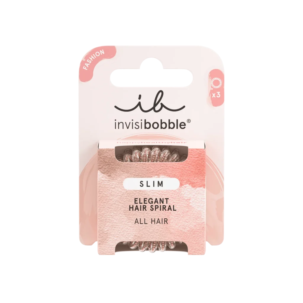 Invisibobble SLIM Of Bronze And Beads