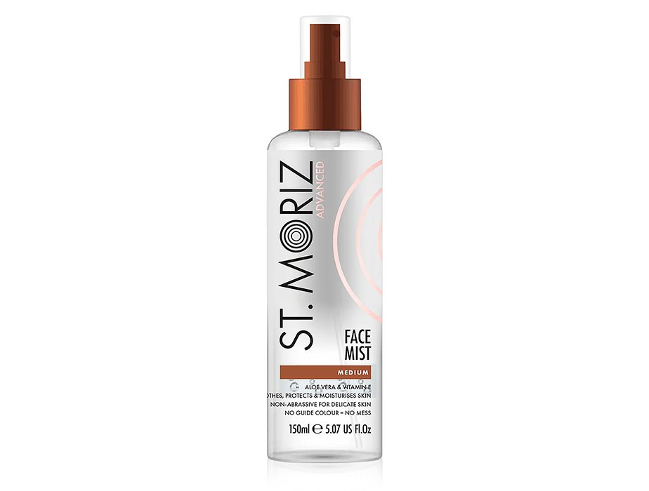 St. Moriz Advanced Face Mist Medium Спрей-автозасмага для обличчя , 150мл