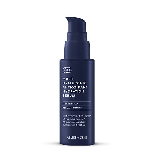 Allies of Skin Multi Hyaluronic Antioxidant Hydration Serum Денна сироватка для обличчя, 30 ml
