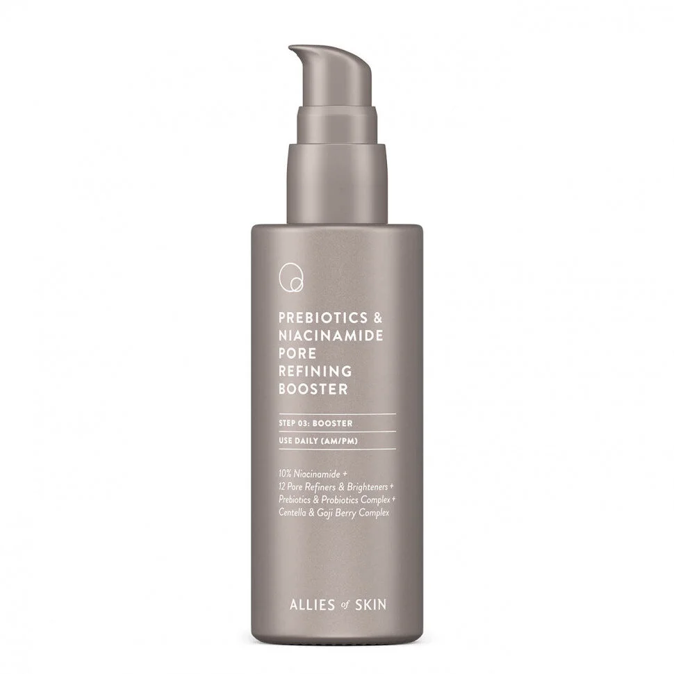 Allies of Skin Prebiotics & Niacinamide Pore Refining Booster Бустер з пребіотиками та ніацинамідом, 50ml
