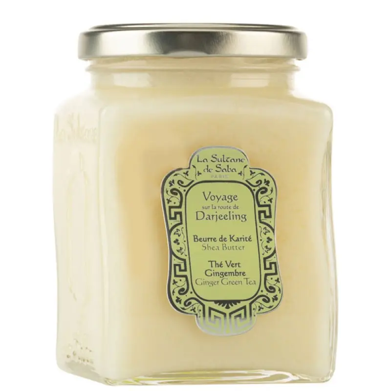 La Sultane De Saba Shea Butter Ginger Green Tea Масло Каріте Зелений Чай і Імбир 300 мл
