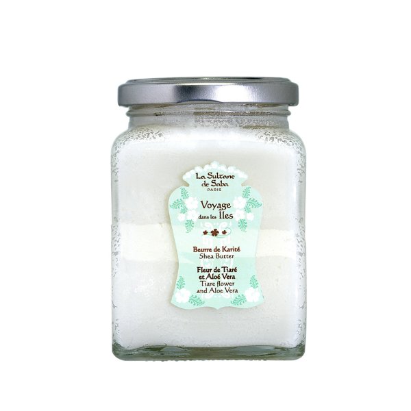 La Sultane De Saba Tahitian Shea Butter Tiare Flower And Aloe Vera Масло Каріте Тіарі І Алое Вера 300 мл