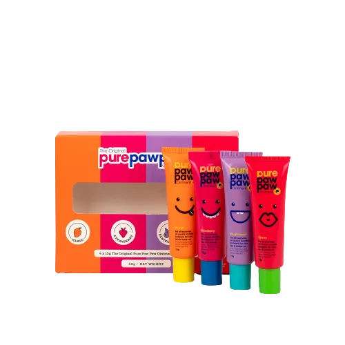 Набір відновлюючих бальзамів для губ Pure Paw Paw Four Pack 15g