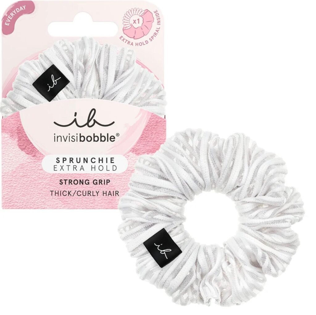 Резинка-браслет для волосся Invisibobble SPRUNCHIE EXTRA HOLD Pure White