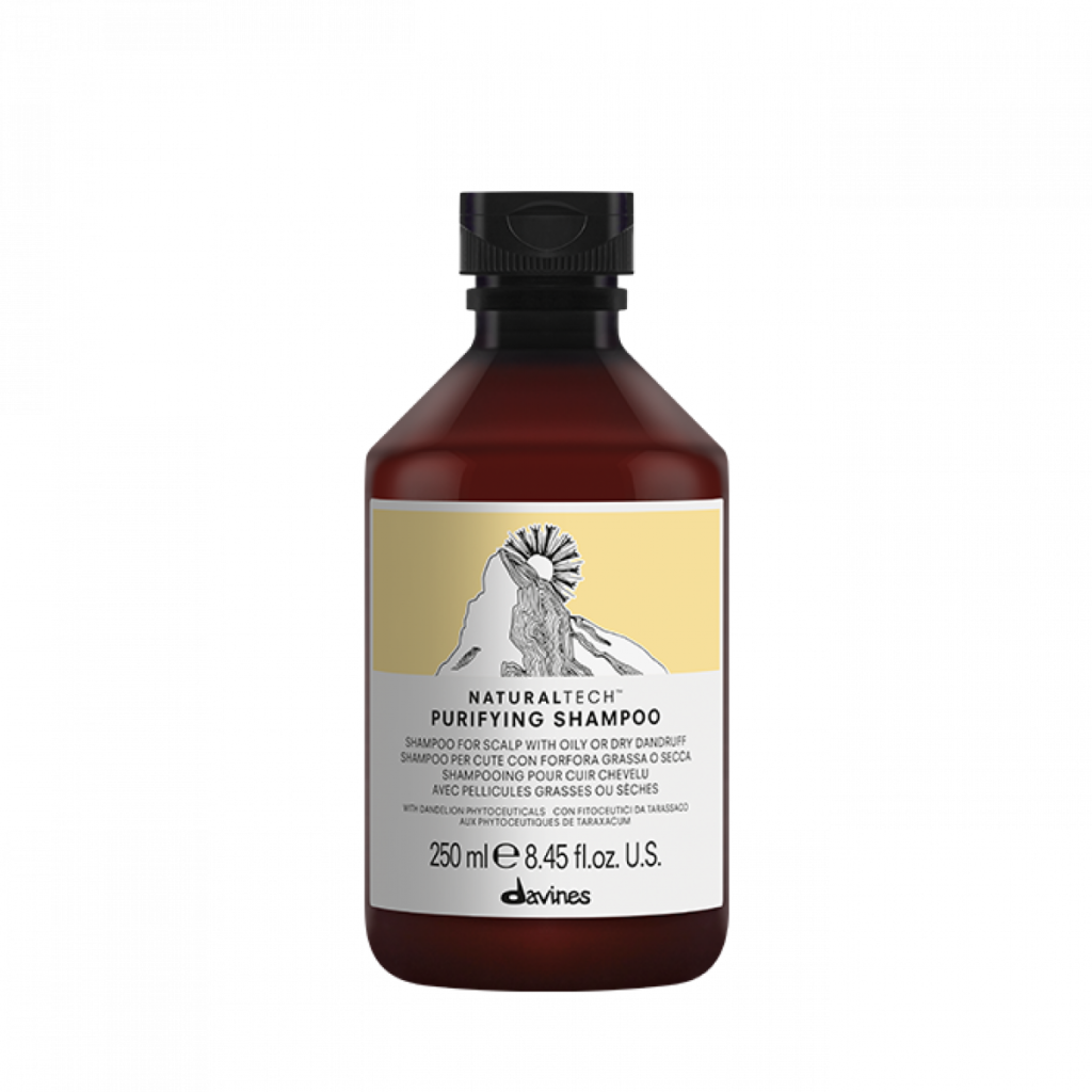 Davines Naturaltech PURIFYING Shampoo 250 мл Очищувальний шампунь проти сухої або жирної лупи