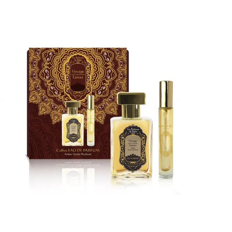 La Sultane de Saba Ayurvedic Perfume Gift Box Amber Vanilla Patchouli Подарунковий набір