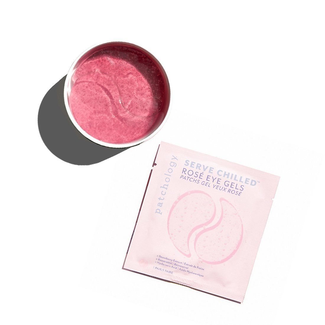 Гідрогелеві патчі з екстрактом троянди Patchology Serve Chilled Rose Eye Gels 1