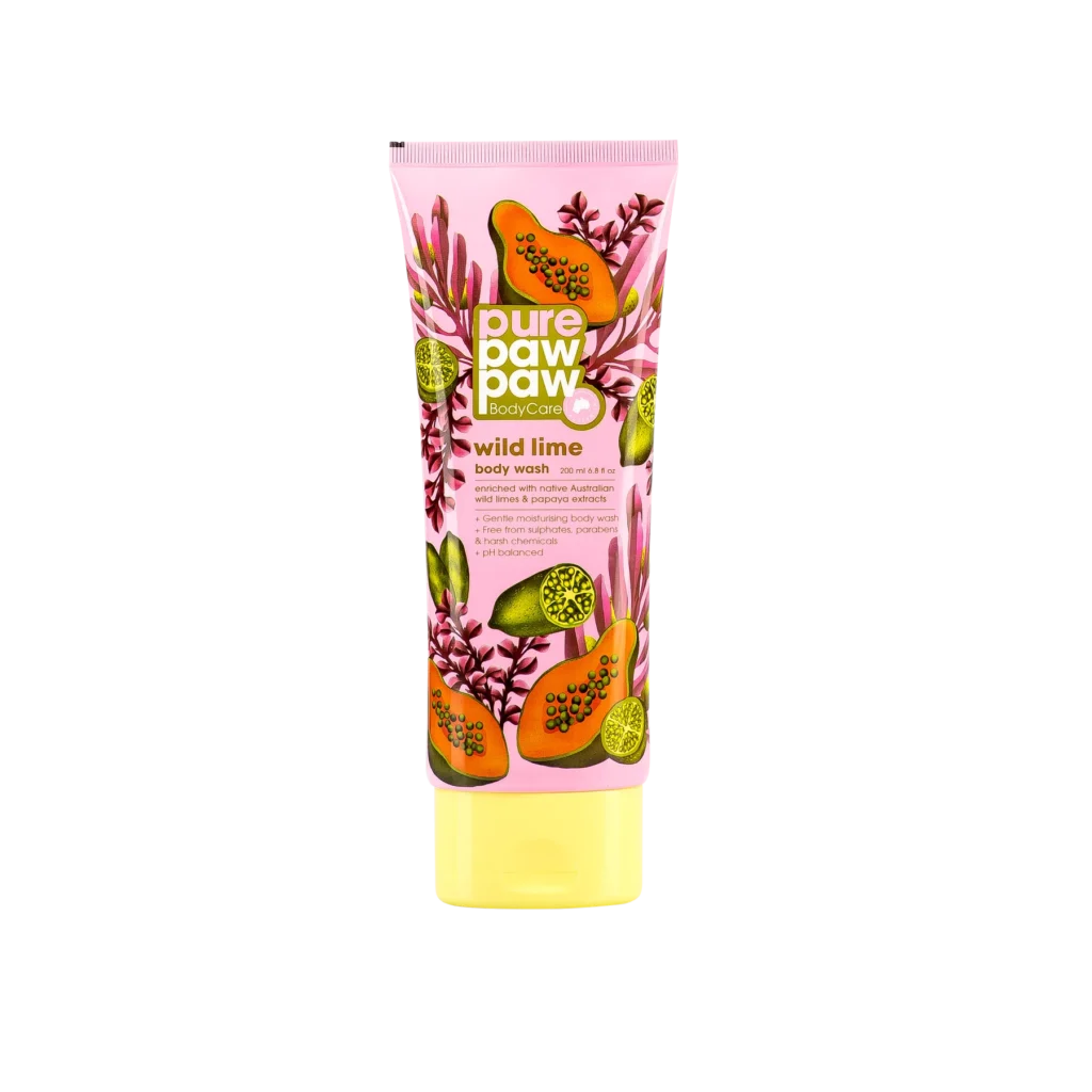 Гель для душу Pure Paw Paw Body Care Wild Lime Wash 200ml