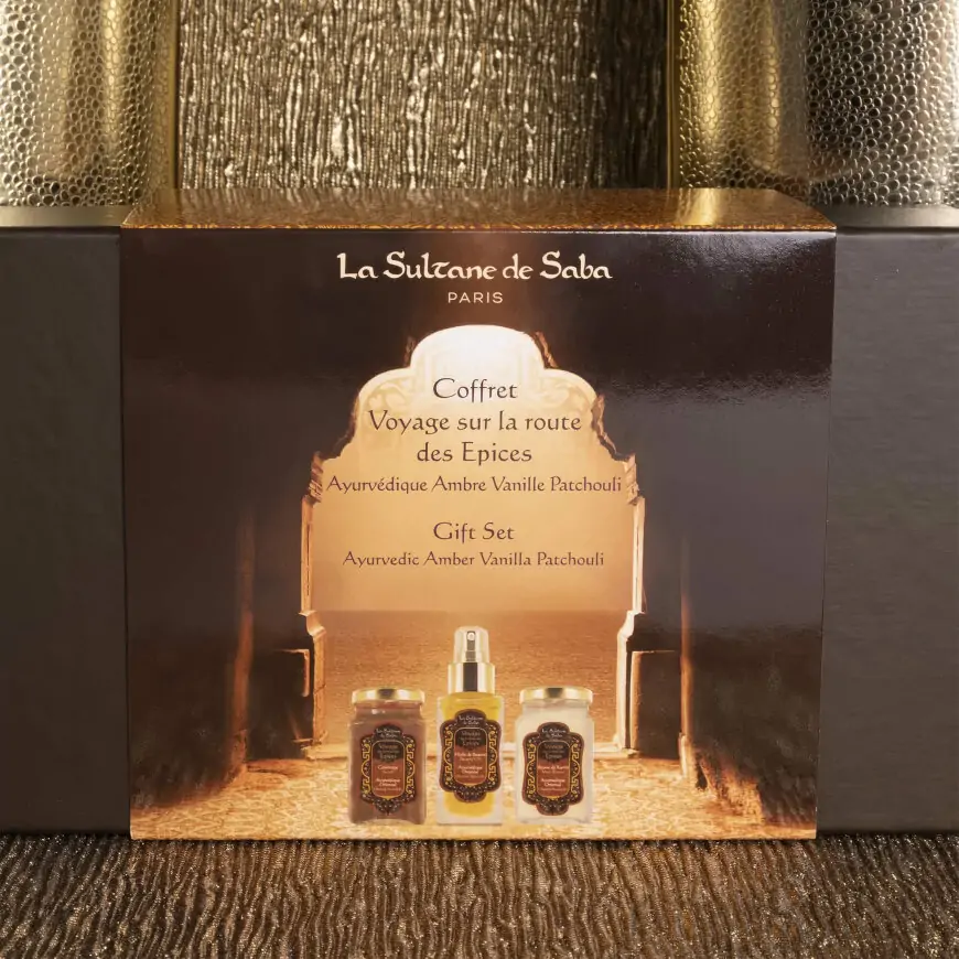 La Sultane De Saba Coffret Voyage sur la Route des Epices Ayurvedique