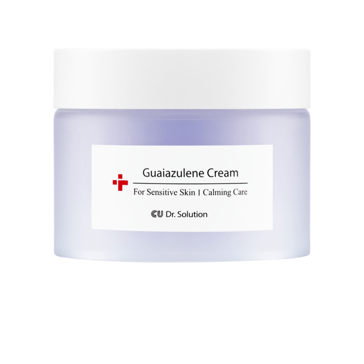 CUSKIN Dr.Solution Guaiazulene Cream 50 мл Інтенсивний заспокійливий крем з гвайазуленом, троксерутином та менадiоном