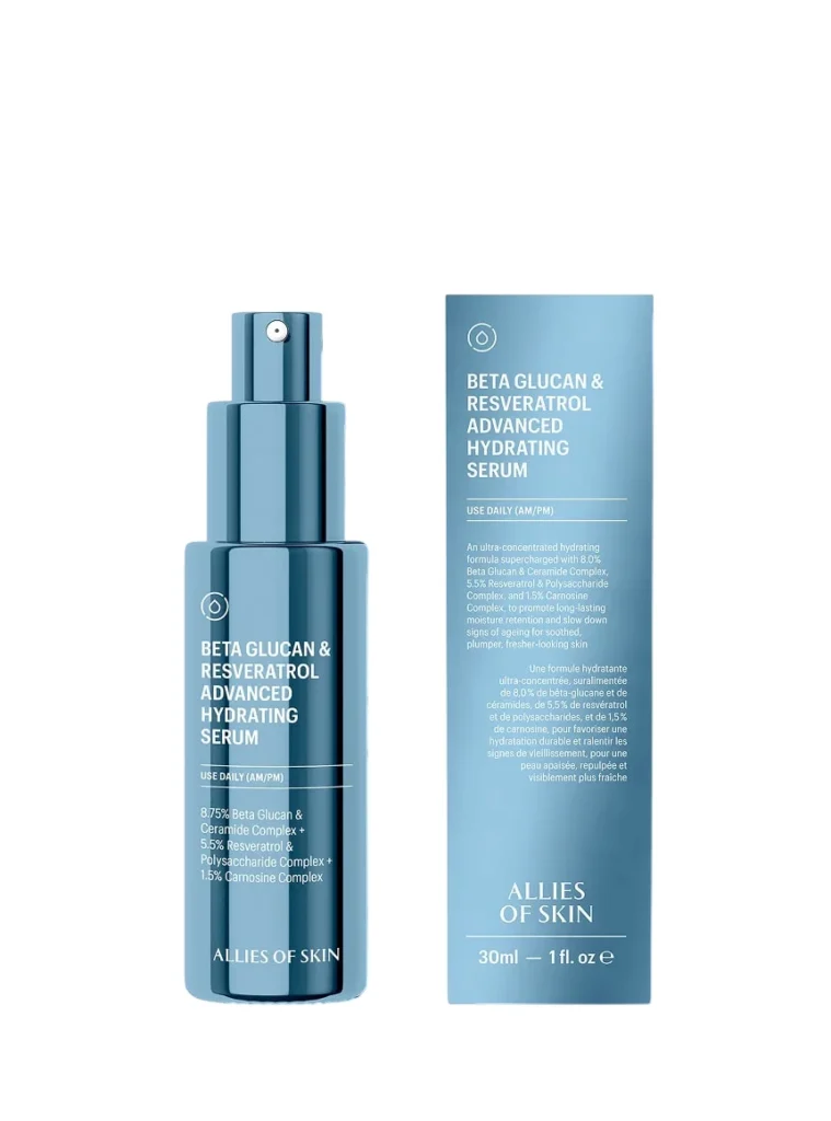 Сироватка зволожуюча з бета-глюканом Beta Glucan & Resveratrol Advanced Hydrating Serum